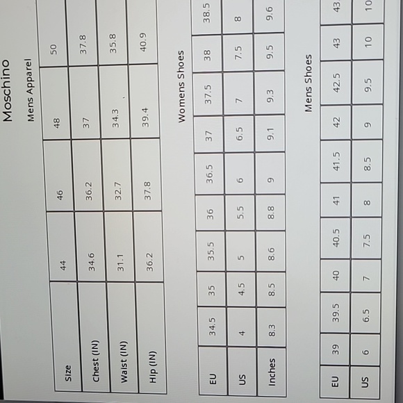 MOSCHINO LOGO BAND LEATHER SNEAKERS SZ EU 40 - Picture 5 of 17